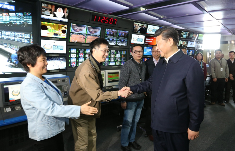 2019年1月25日，十九屆中央政治局在人民日報(bào)社就全媒體時(shí)代和媒體融合發(fā)展舉行第十二次集體學(xué)習(xí)。習(xí)近平總書記主持學(xué)習(xí)并發(fā)表重要講話。