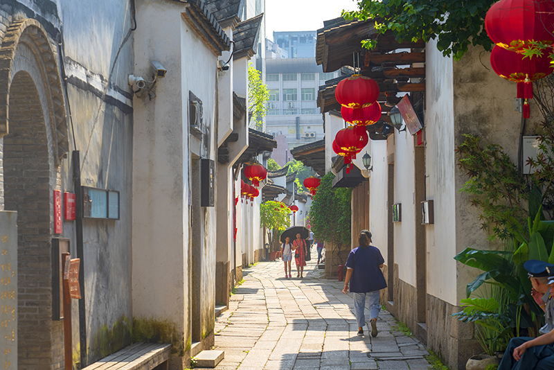 2019年6月28日，福州，三坊七巷風(fēng)光。
