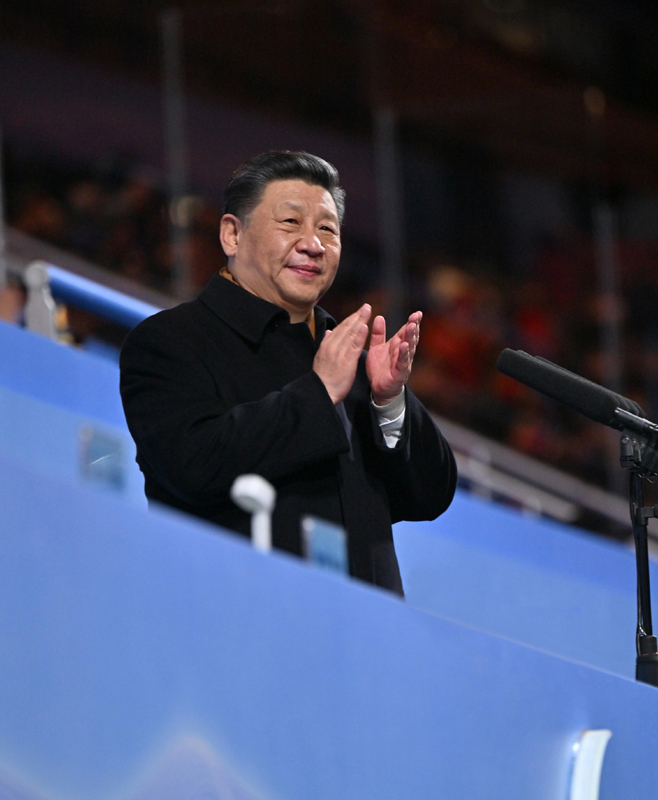 2022年3月4日晚，北京2022年冬殘奧會(huì)開幕式在國(guó)家體育場(chǎng)隆重舉行。習(xí)近平主席出席開幕式并宣布北京2022年冬殘奧會(huì)開幕。